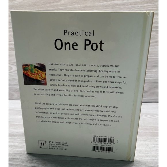 Practical One Pot Meals Cookbook Easy Recipes 2004 Lunch Dinner Appetizers - Picture 4 of 7